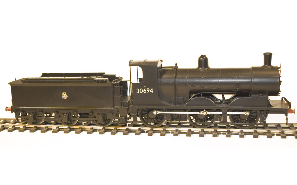 SR 700 class goods loco. I scratch built it before any kits were availble. Like all my locos, it has full working valve gear (which can be seen under the boiler)